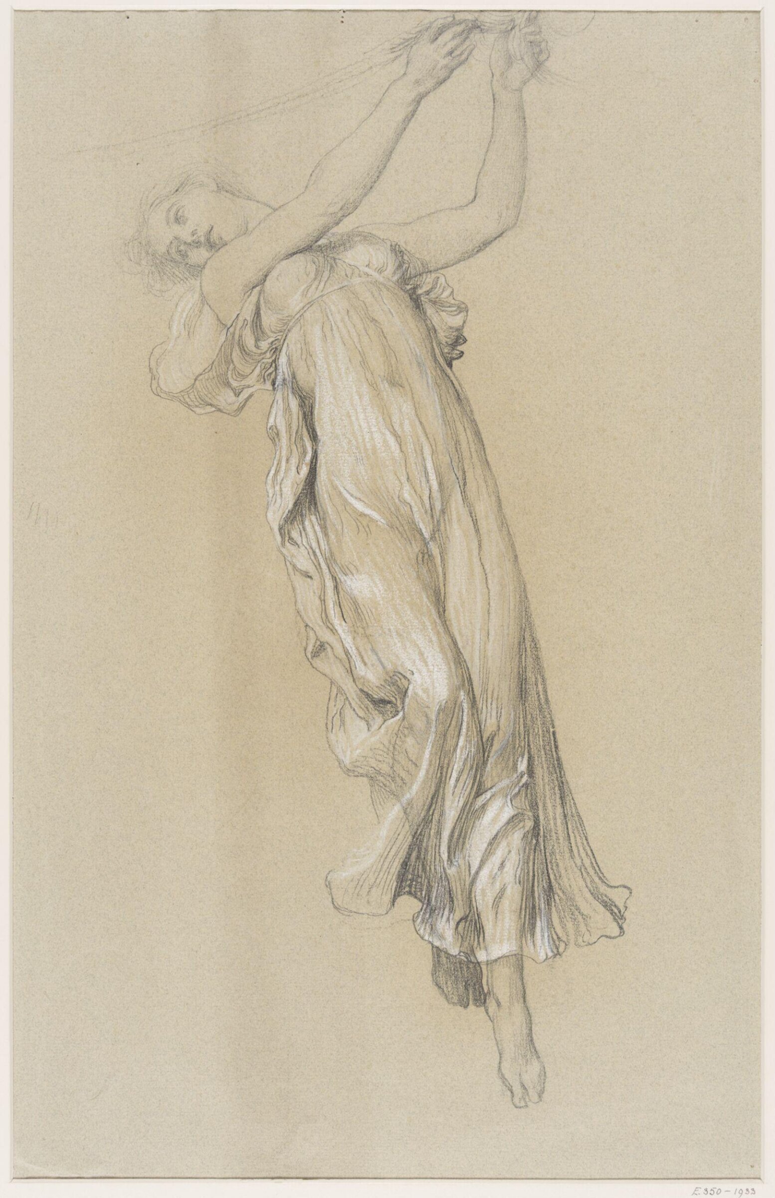 Watercolour drawing, Francis Bernard Dicksee, c.1880