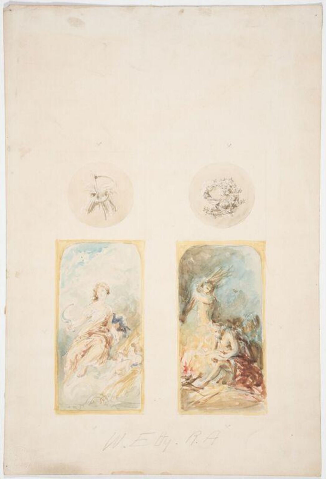 Drawing, William Etty