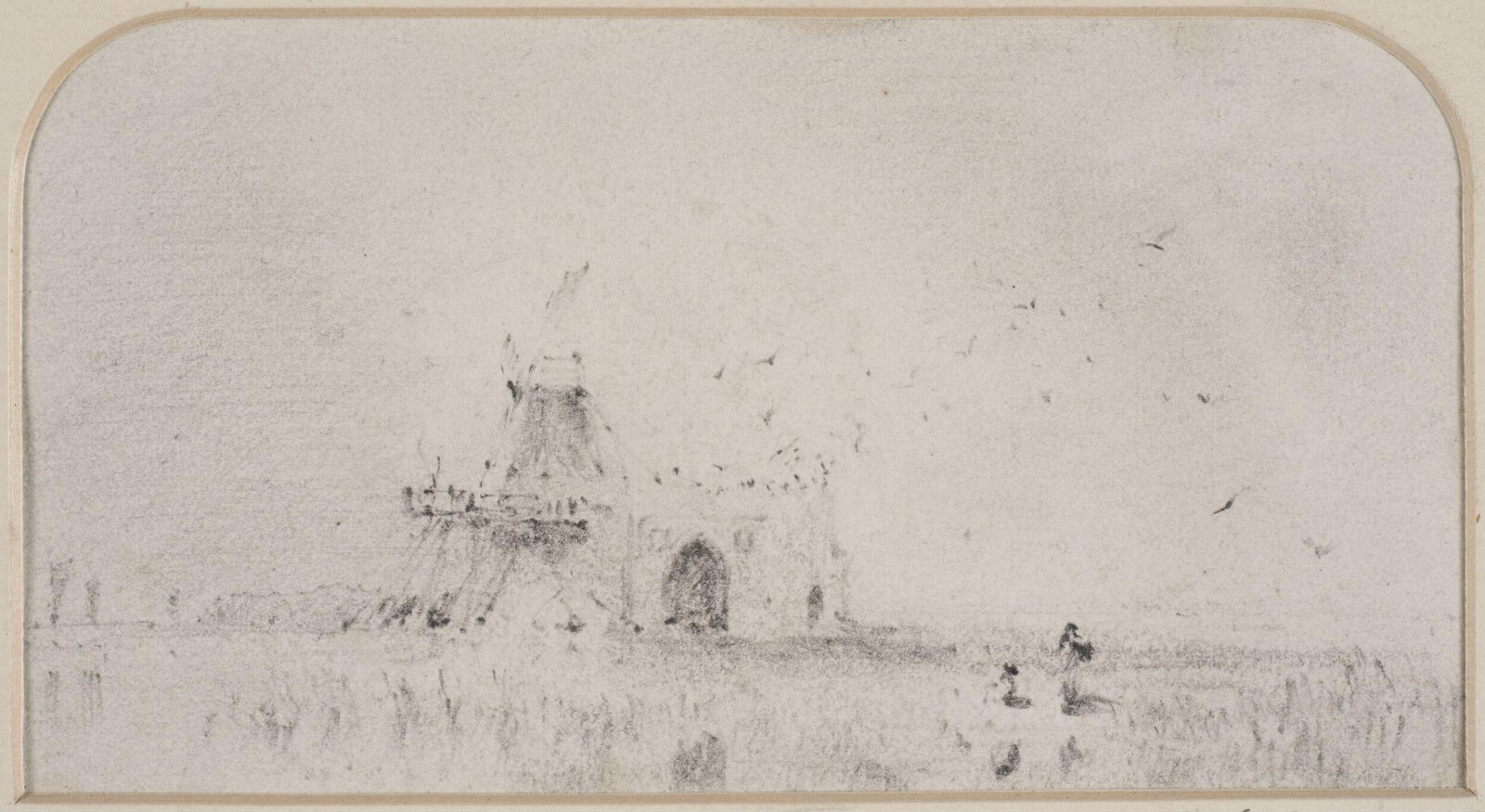 St. Benet's Abbey, John Sell Cotman, ca. 1830