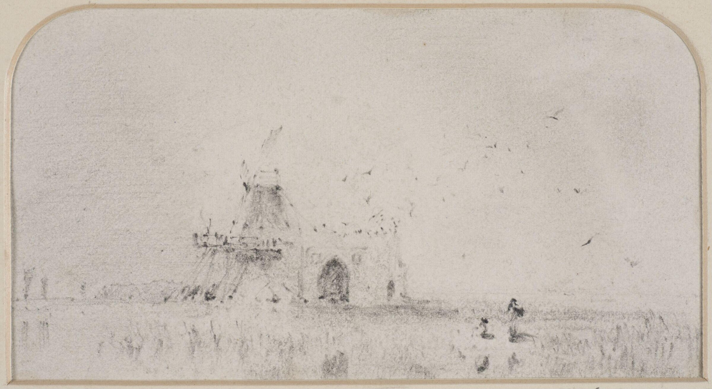 St. Benet's Abbey, John Sell Cotman, ca. 1830