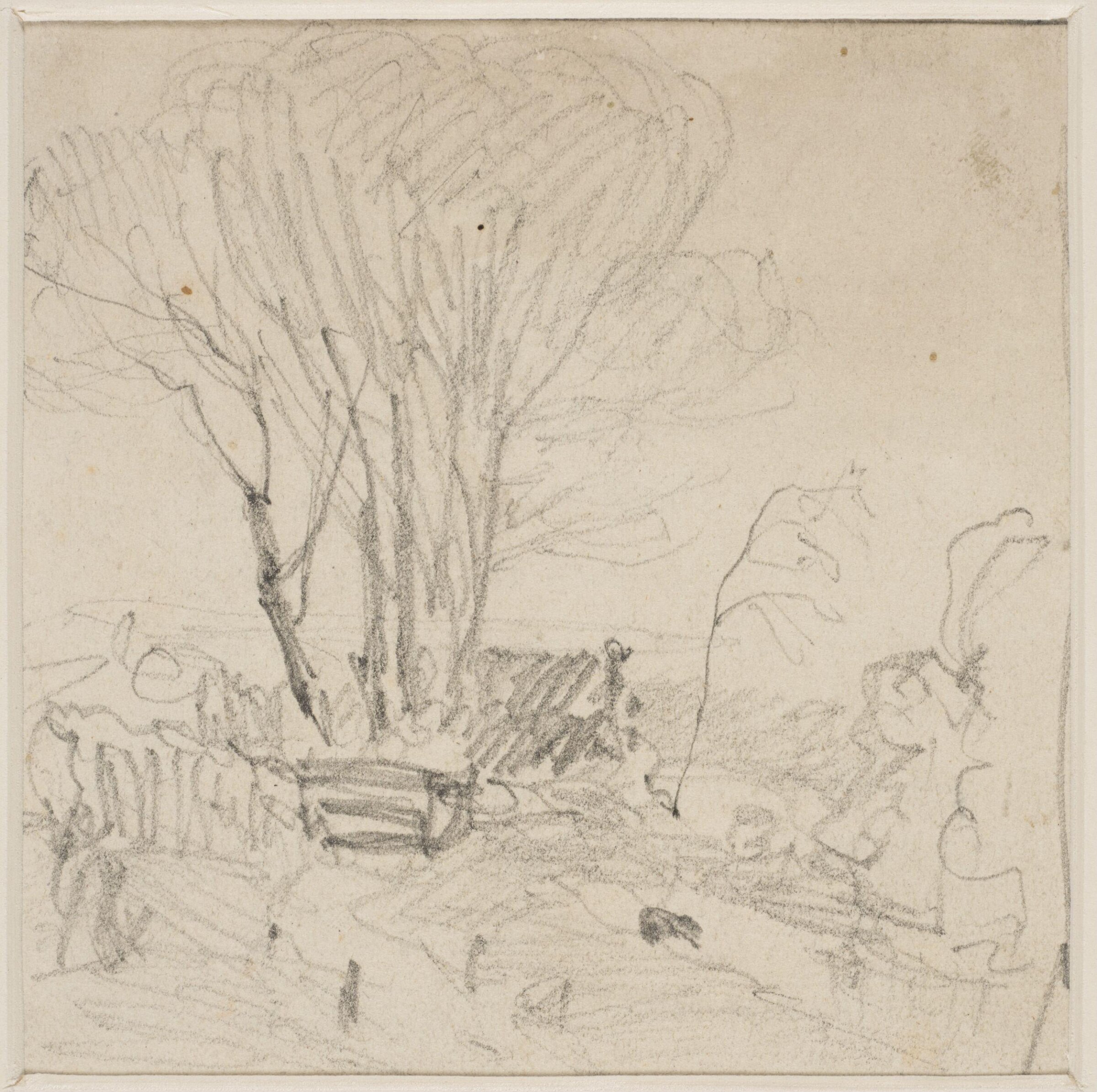 Landscape with trees, Джон Селл Котман, ок. 1800–1842