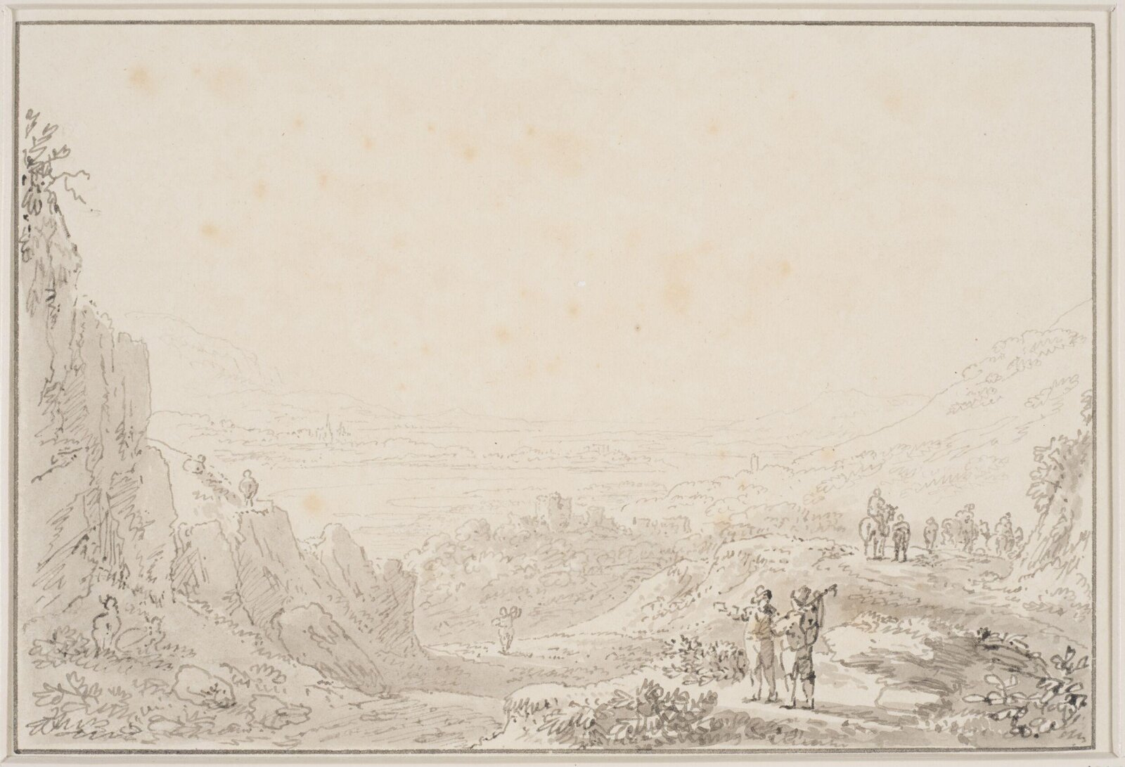Drawing, Anthony Thomas Devis, c.1800s
