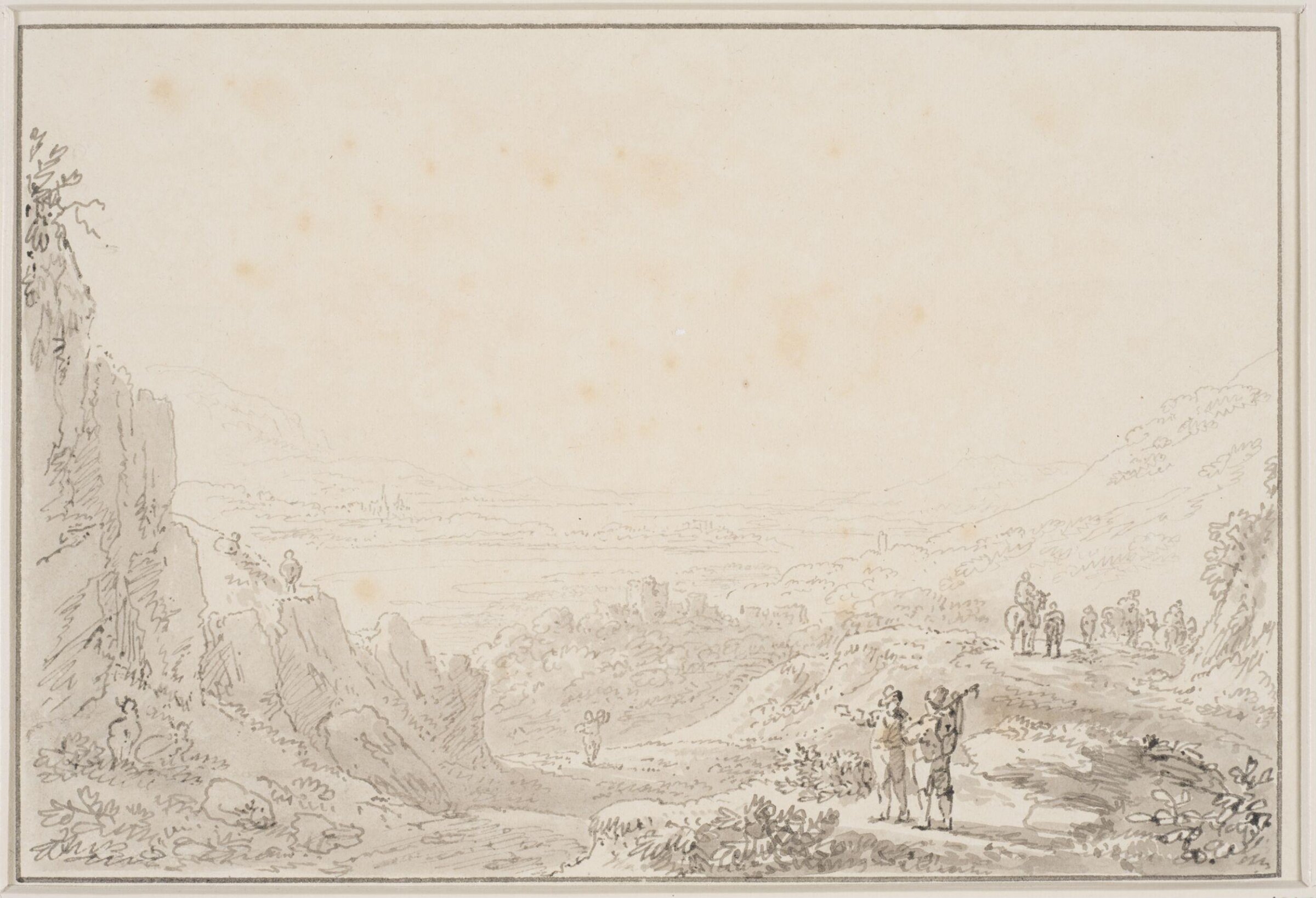 Drawing, Anthony Thomas Devis, c.1800s