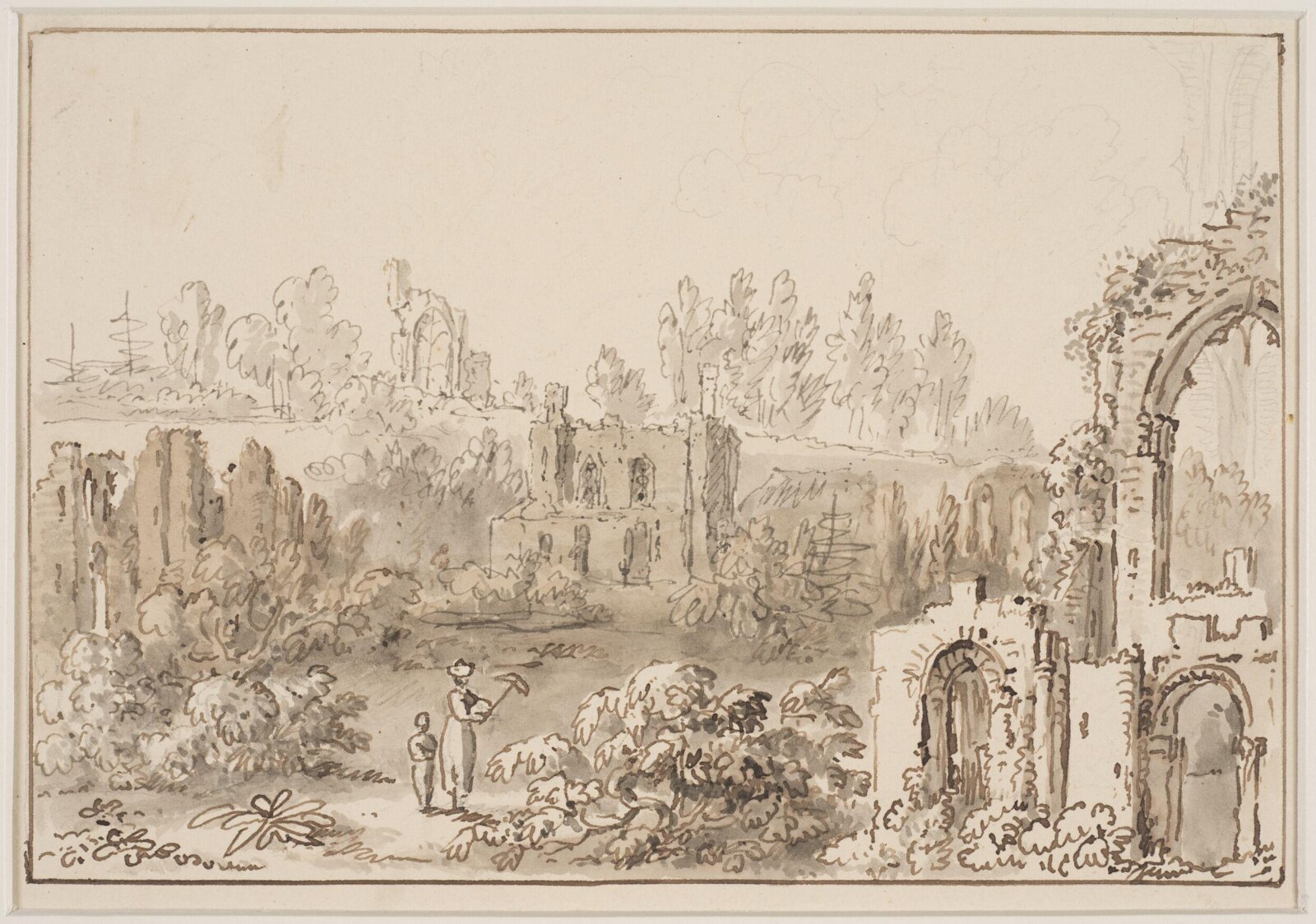 Drawing, Anthony Thomas Devis, c.1800s