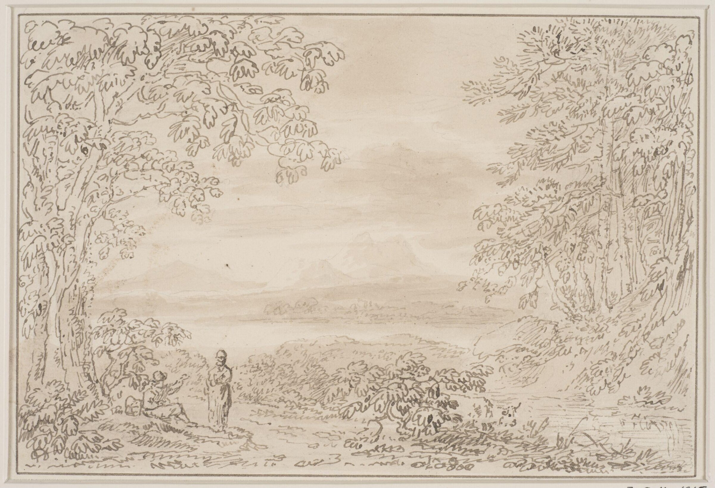 Drawing, Anthony Thomas Devis, c.1800s