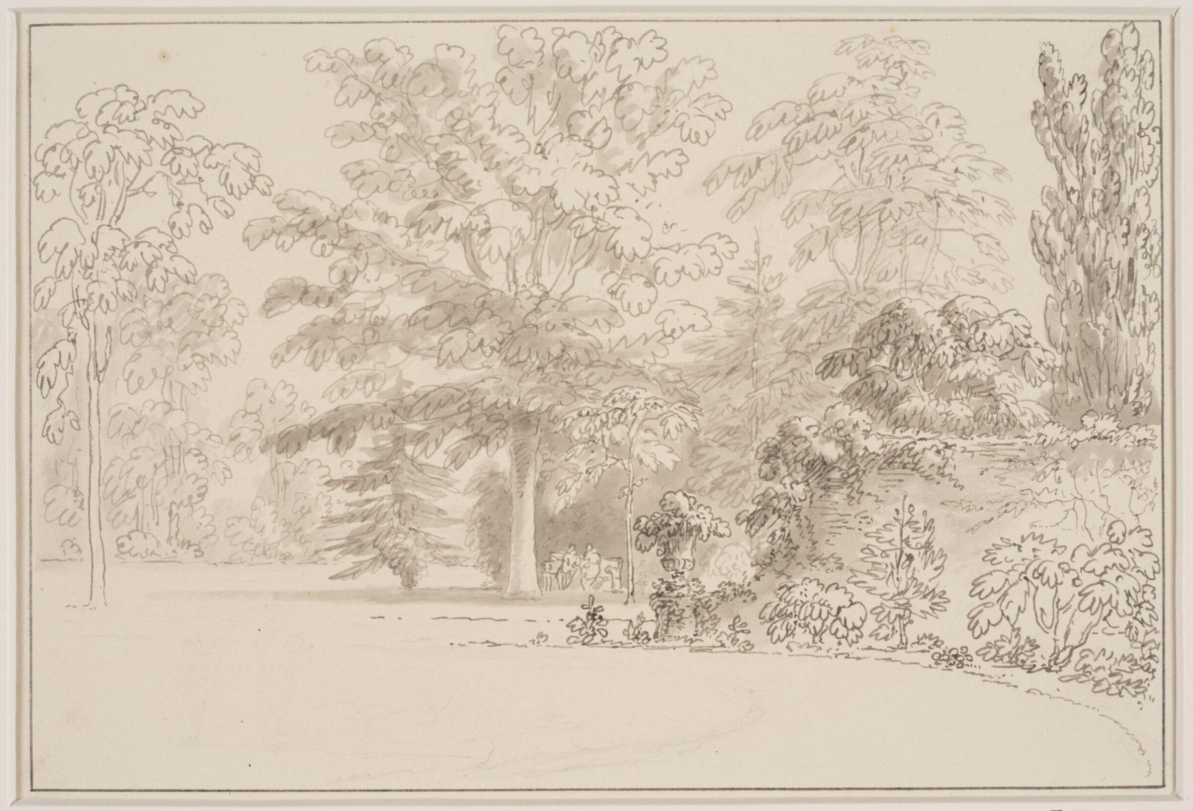 Drawing, Anthony Thomas Devis, c.1800s