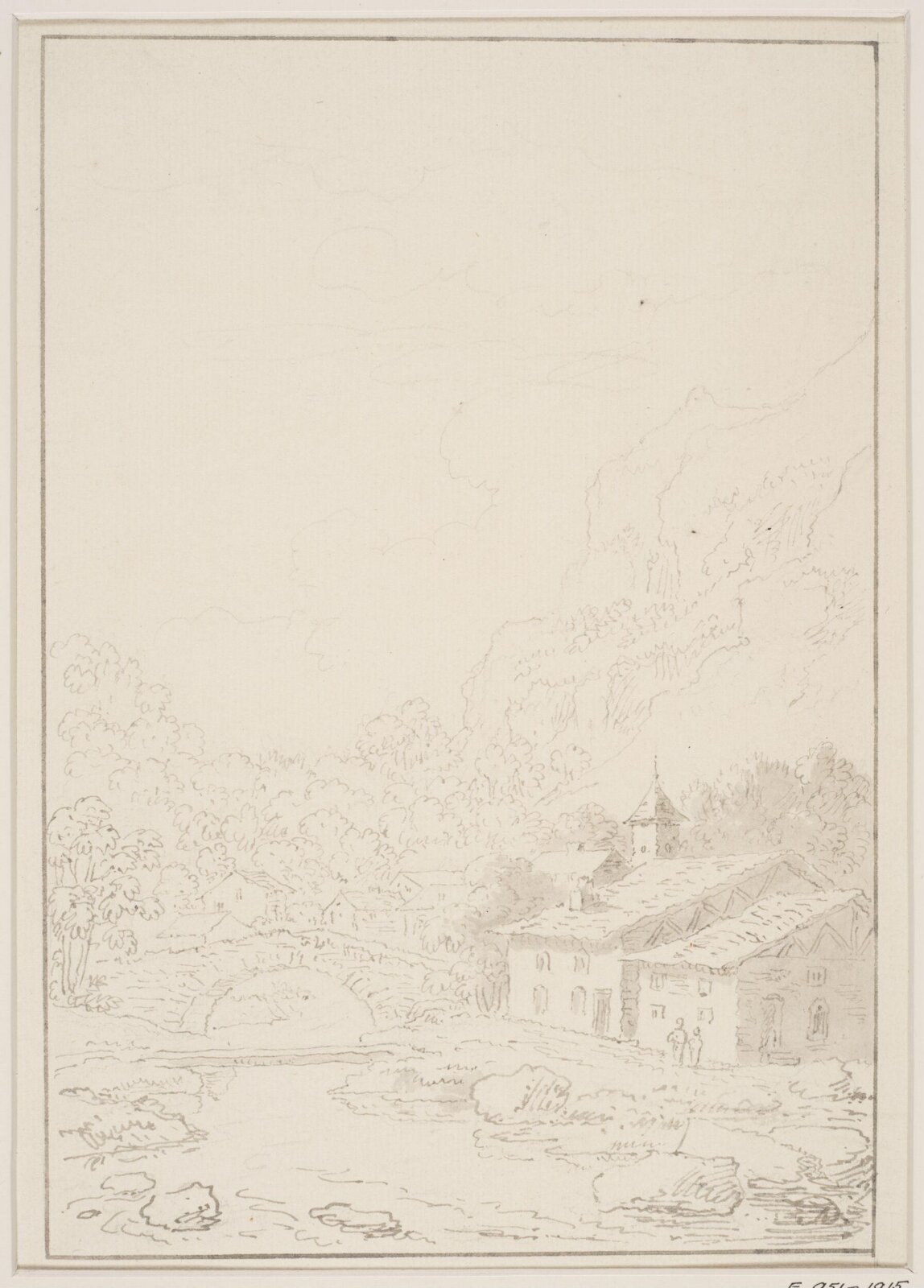 Drawing, Anthony Thomas Devis, c.1800s