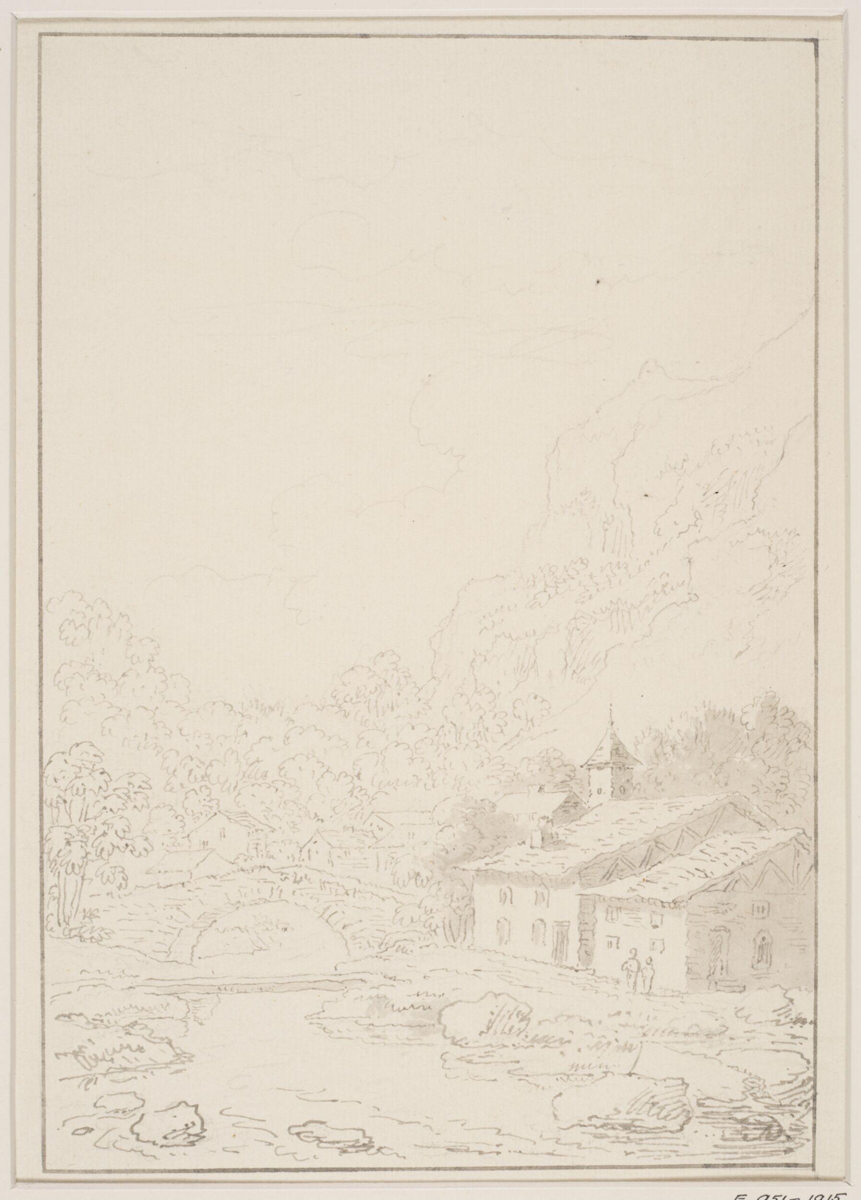 Drawing, Anthony Thomas Devis, c.1800s