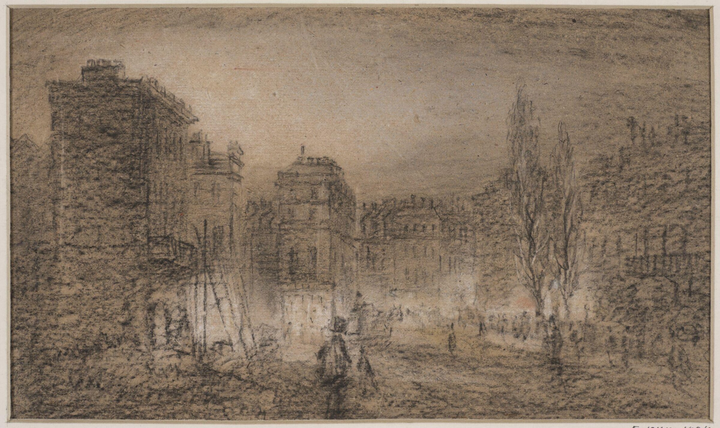 Drawing, George Gregor Delotz, third quarter 19th century