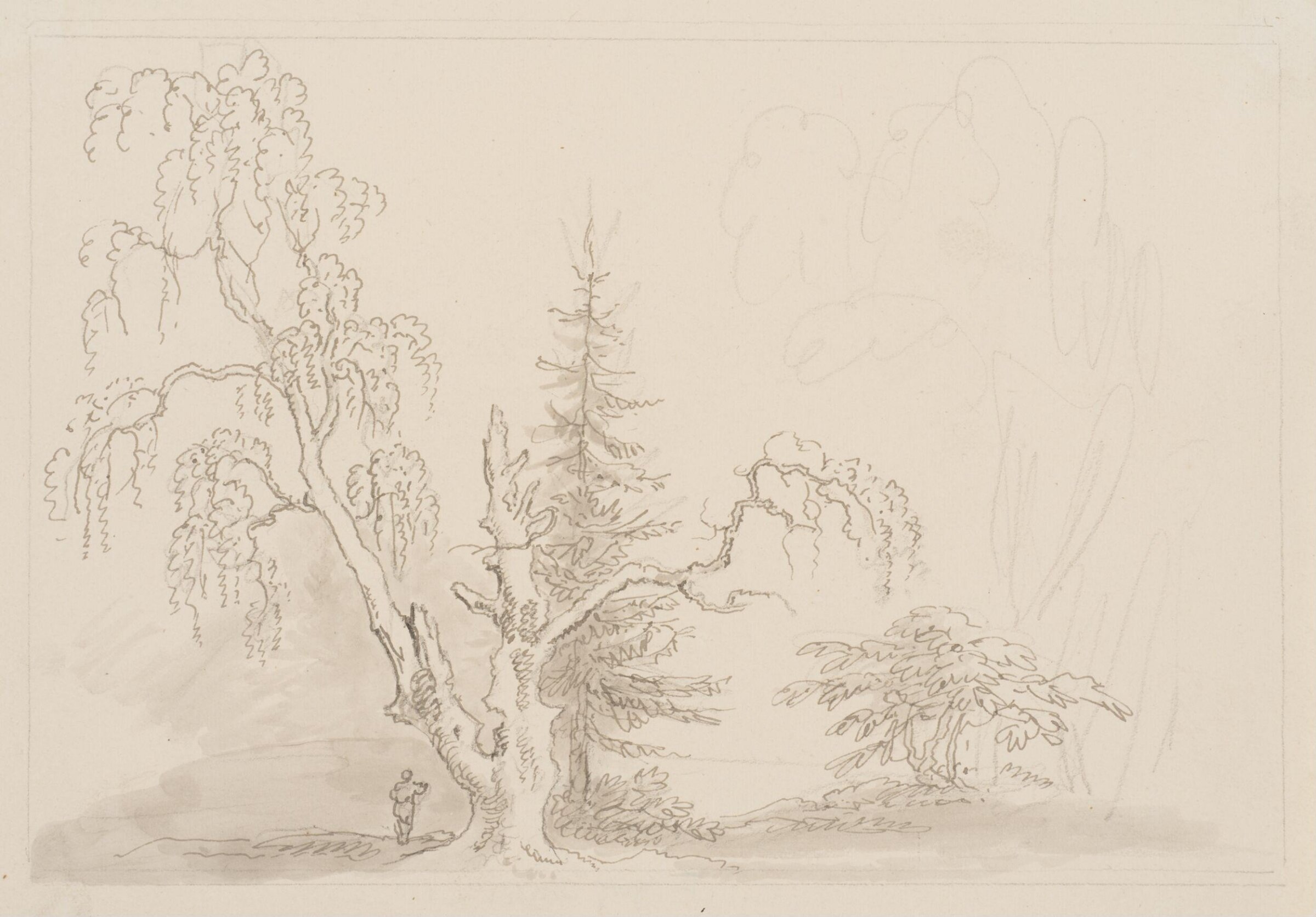Drawing, Anthony Thomas Devis, c.1800s