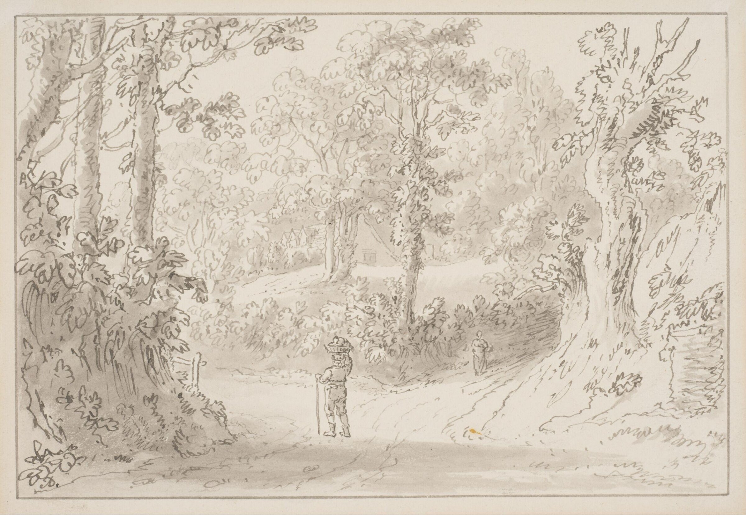 Drawing, Anthony Thomas Devis, c.1800s
