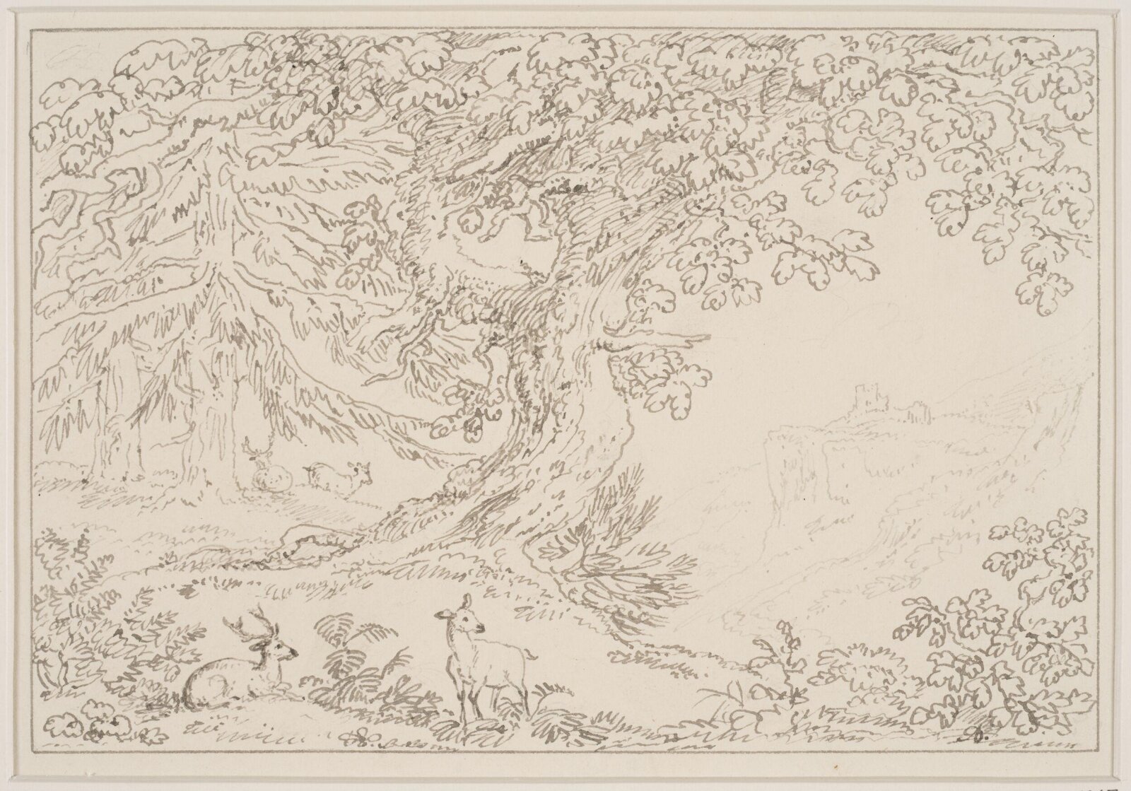 Drawing, Anthony Thomas Devis, c.1800s