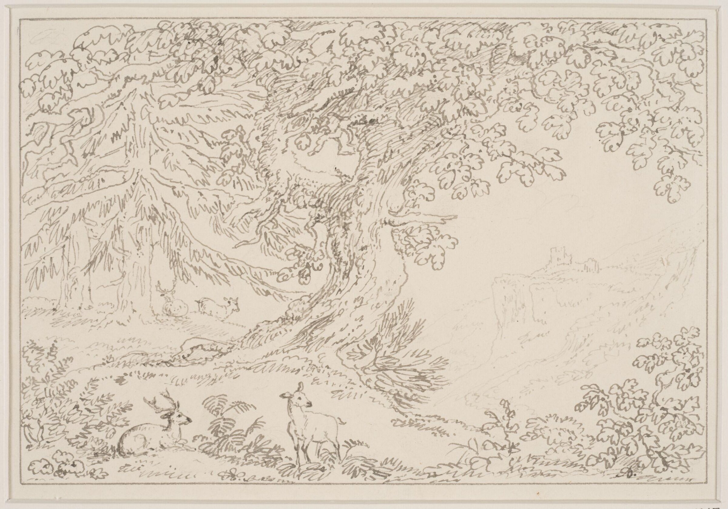 Drawing, Anthony Thomas Devis, c.1800s