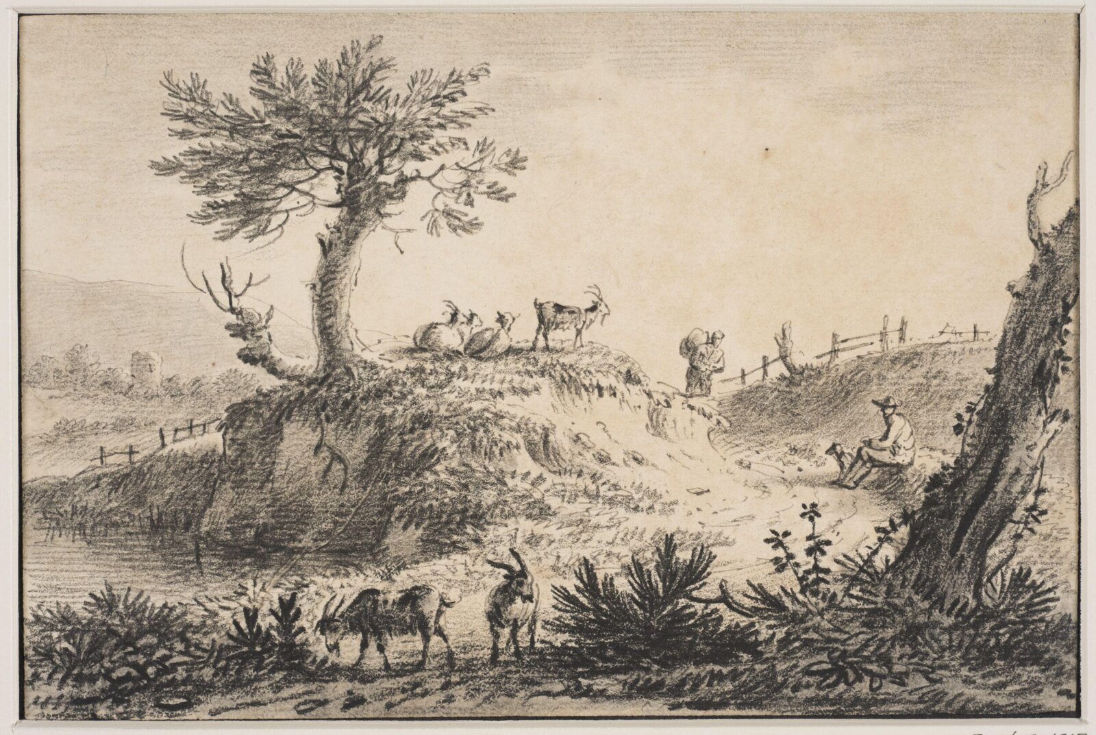 Drawing, Anthony Thomas Devis, c.1800s