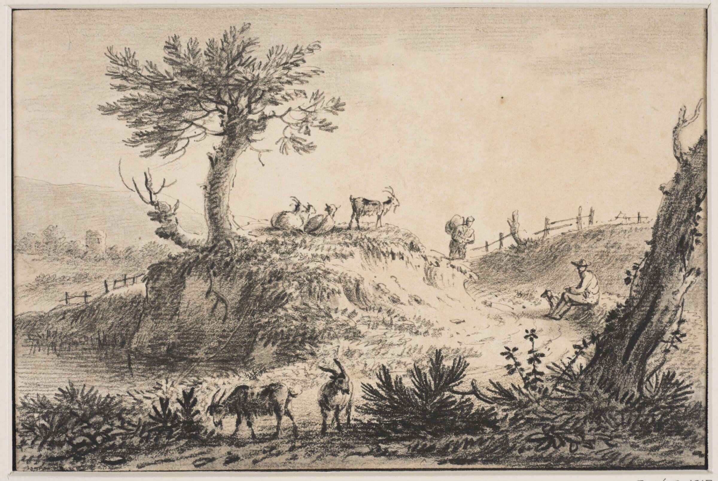 Drawing, Anthony Thomas Devis, c.1800s