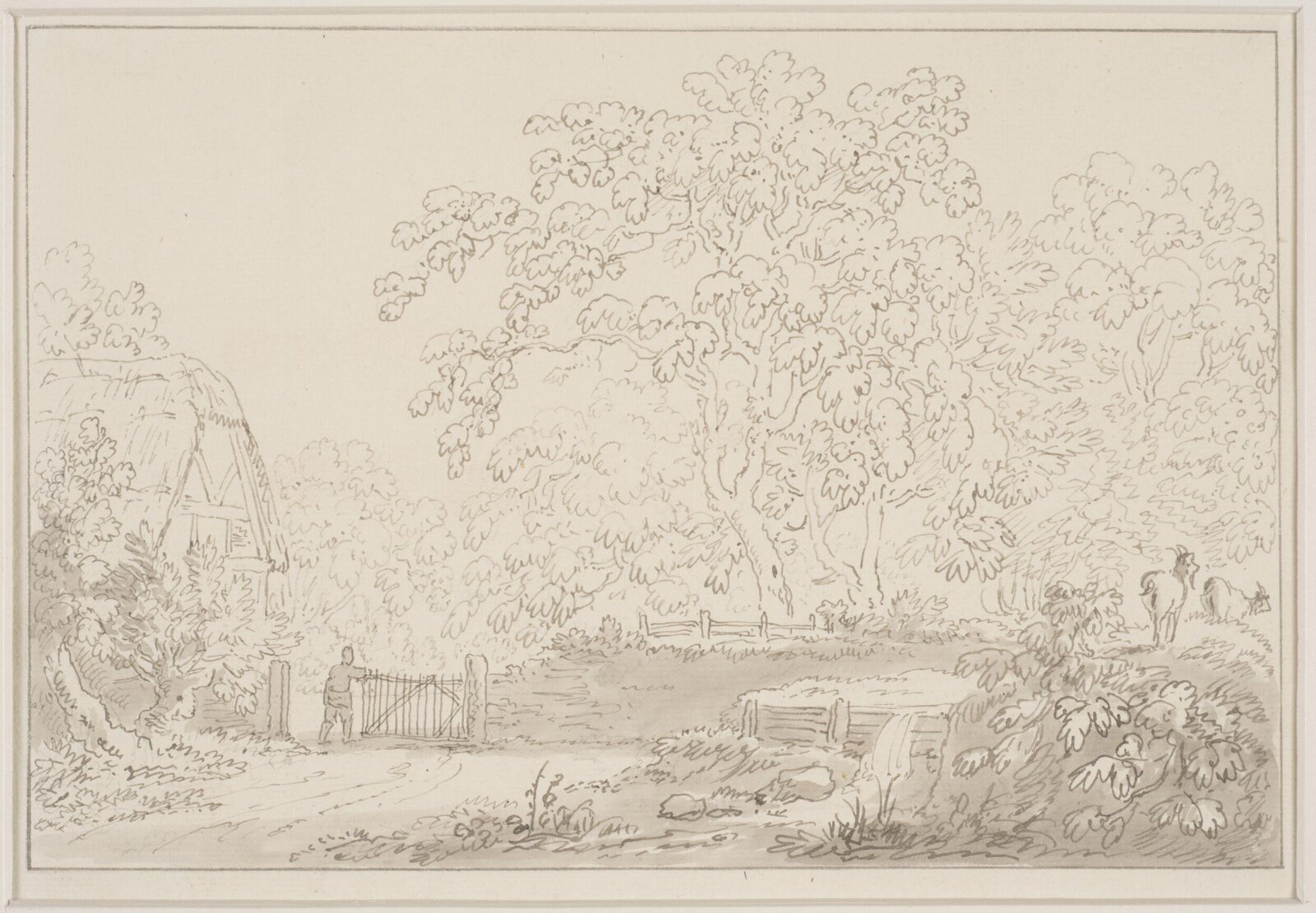 Drawing, Anthony Thomas Devis, c.1800s