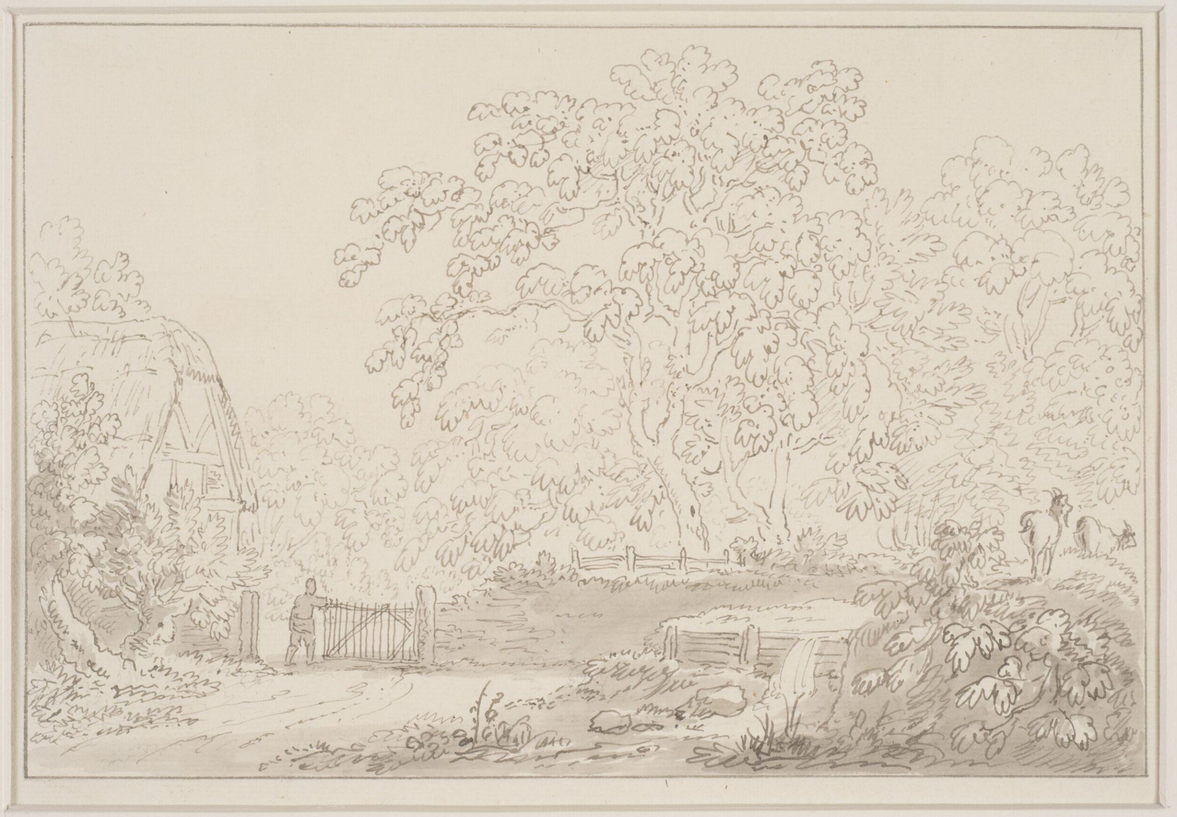 Drawing, Anthony Thomas Devis, c.1800s