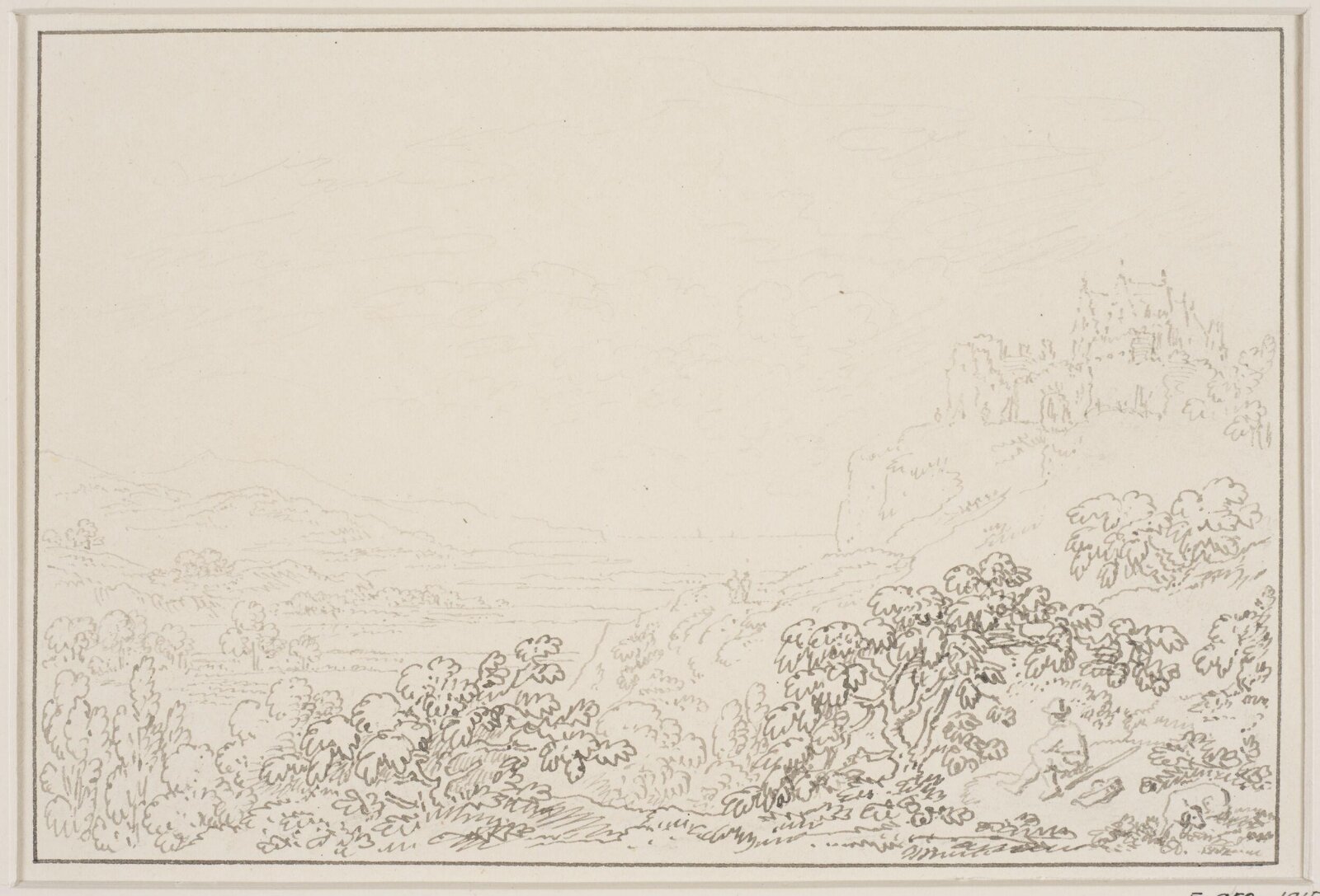Drawing, Anthony Thomas Devis, c.1800s