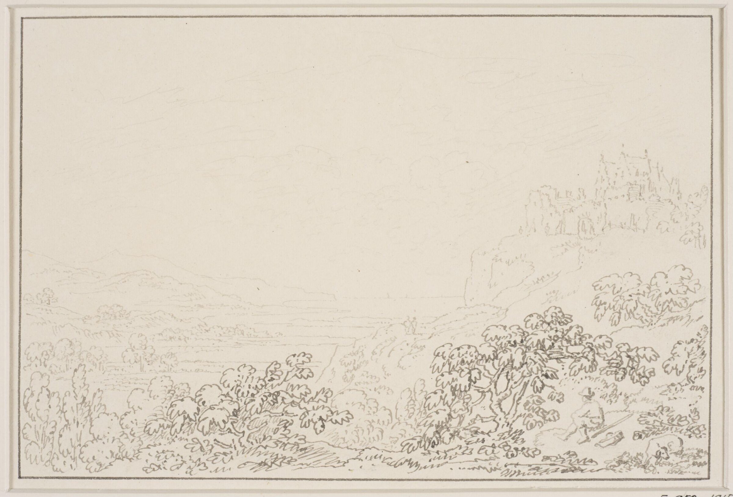 Drawing, Anthony Thomas Devis, c.1800s
