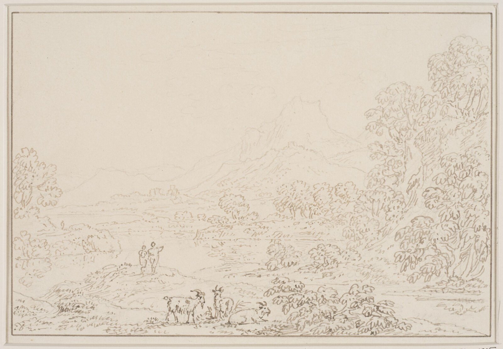 Drawing, Anthony Thomas Devis, c.1800s
