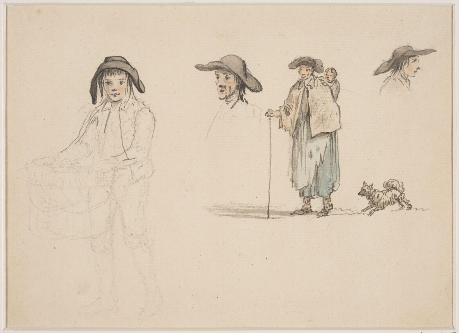 Drawing, Anthony Thomas Devis, c.1800s
