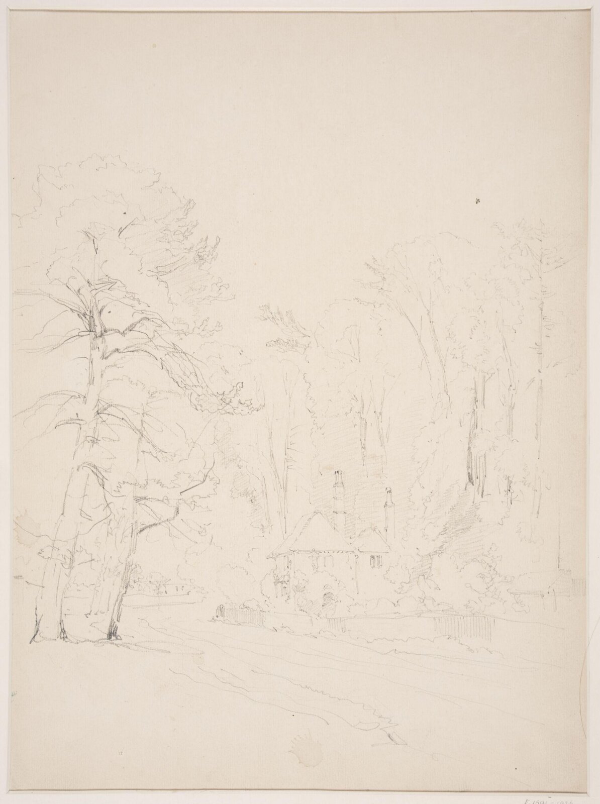 Drawing, Thomas Colman Dibdin, c.1860