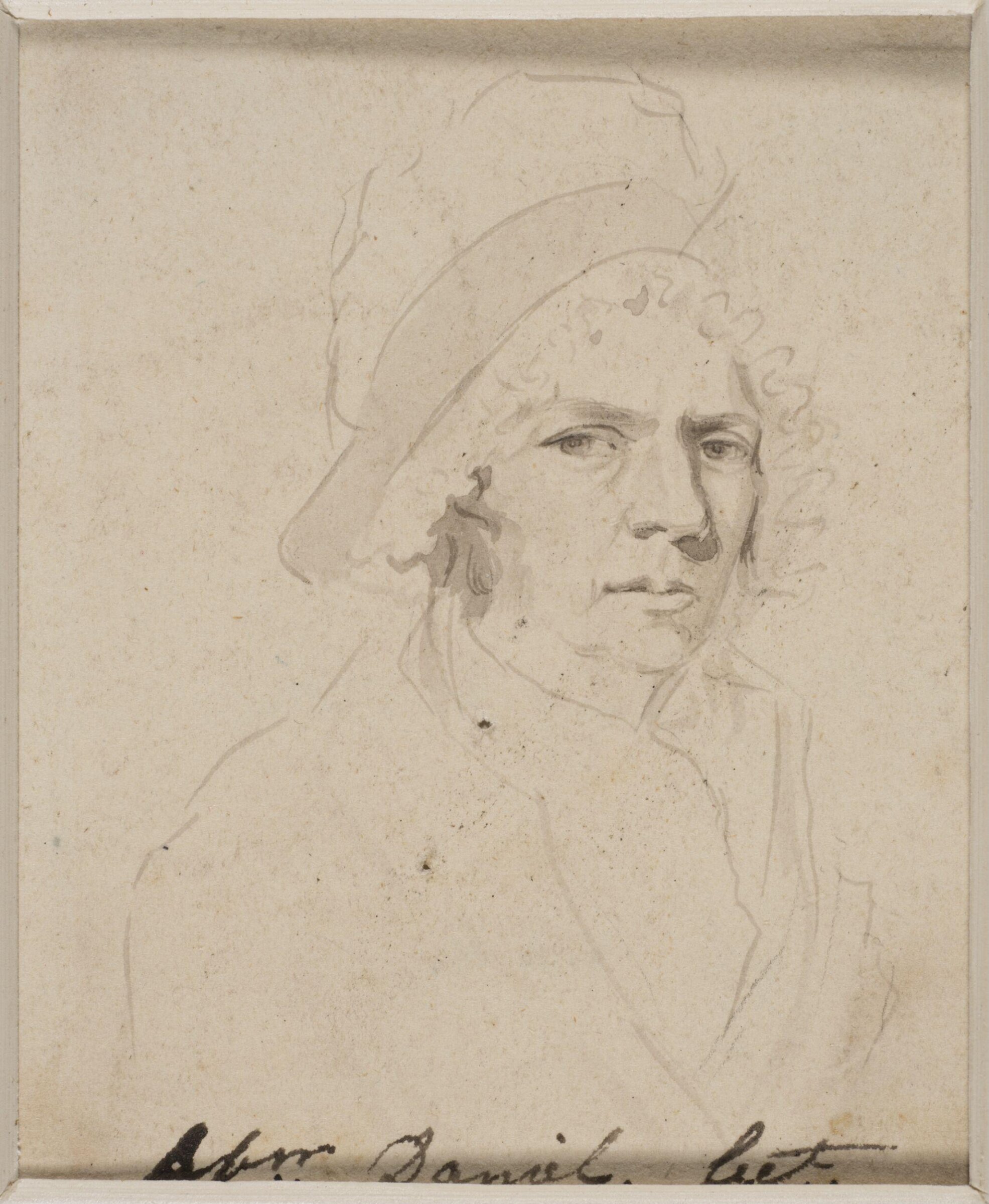 Portrait miniature of an elderly woman, perhaps Mrs. Gannon, Abraham Daniel, ca. 1775 - ca. 1799