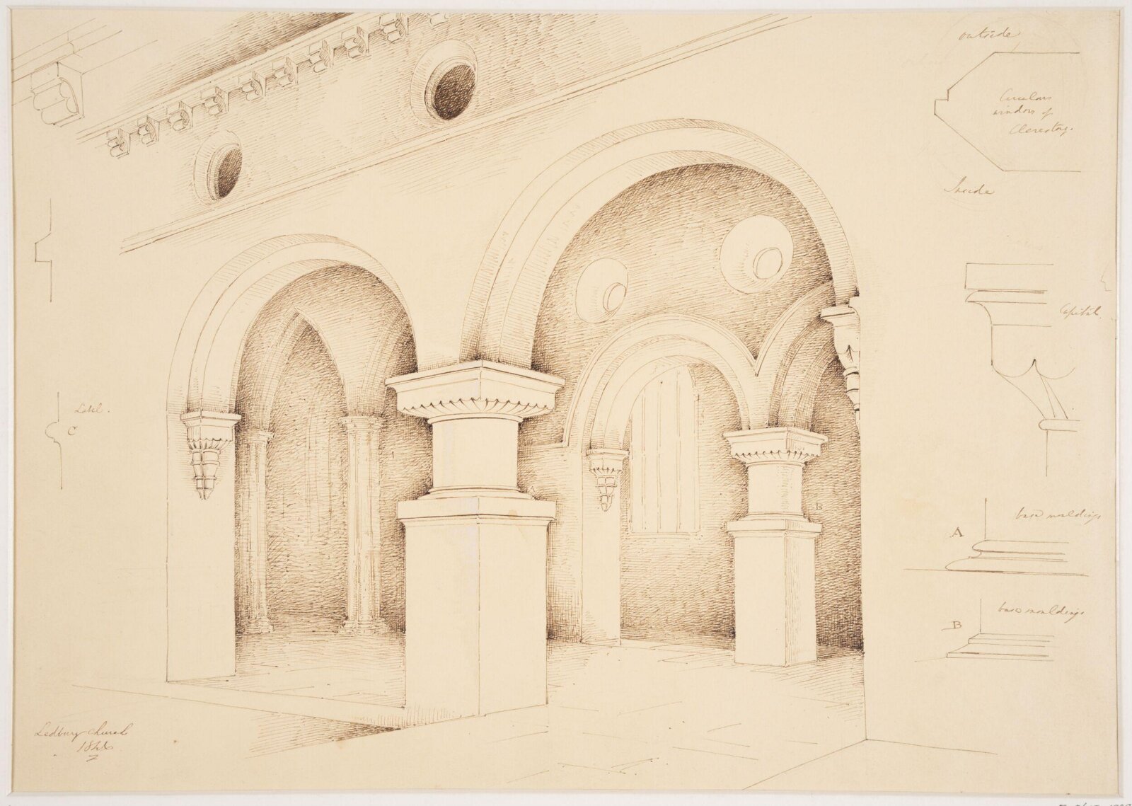 Drawing, William Delamotte, 1846