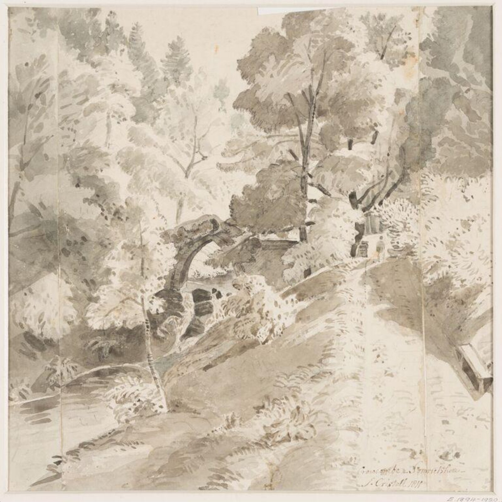 Drawing, cristall, 1811