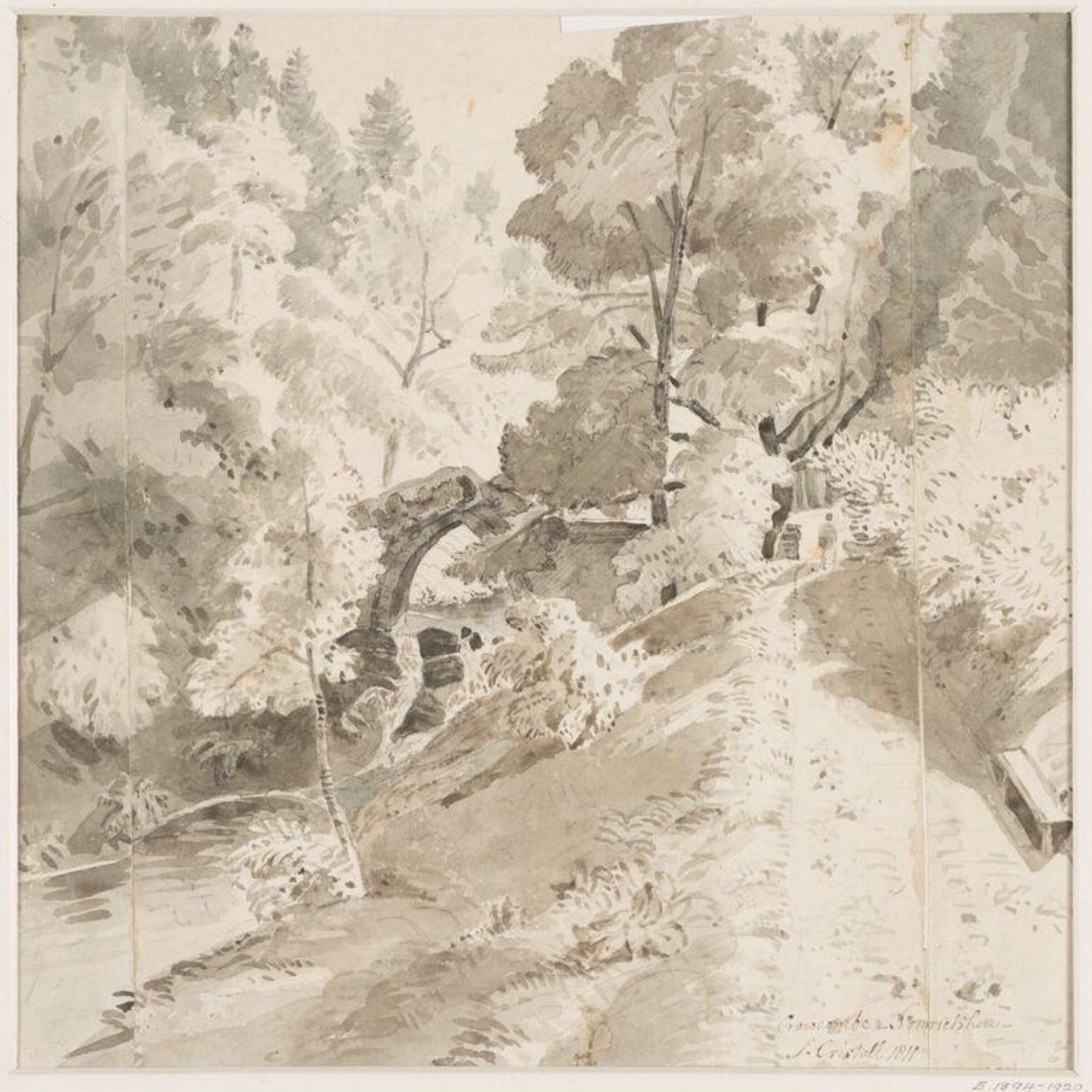 Drawing, cristall, 1811