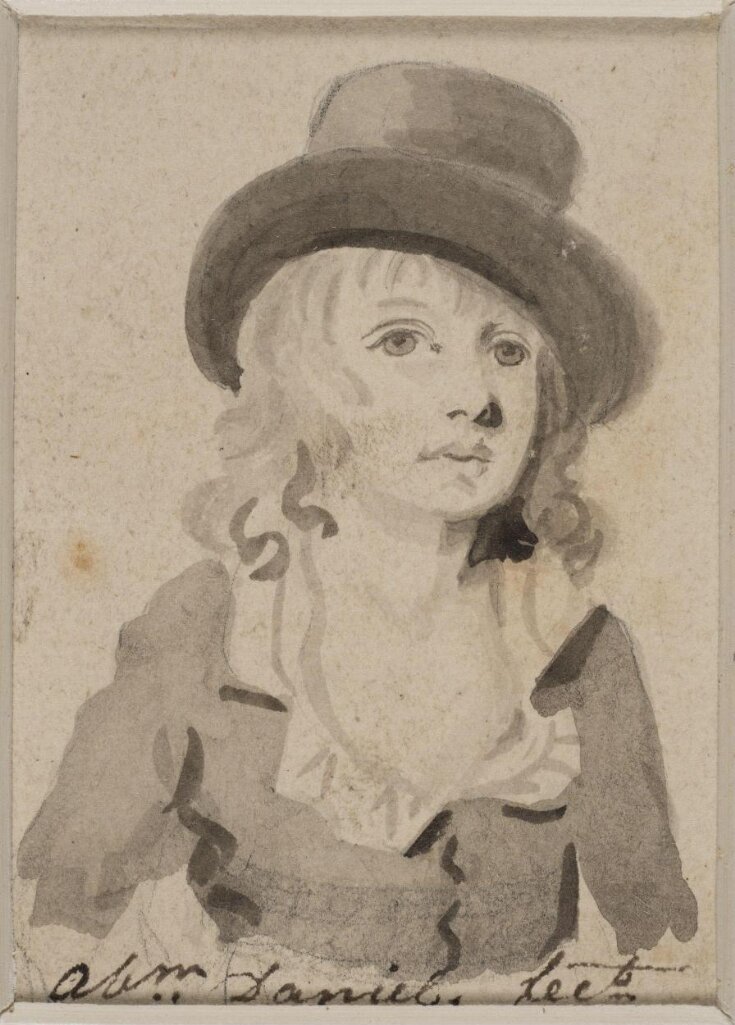 Portrait miniature of an unknown boy top image