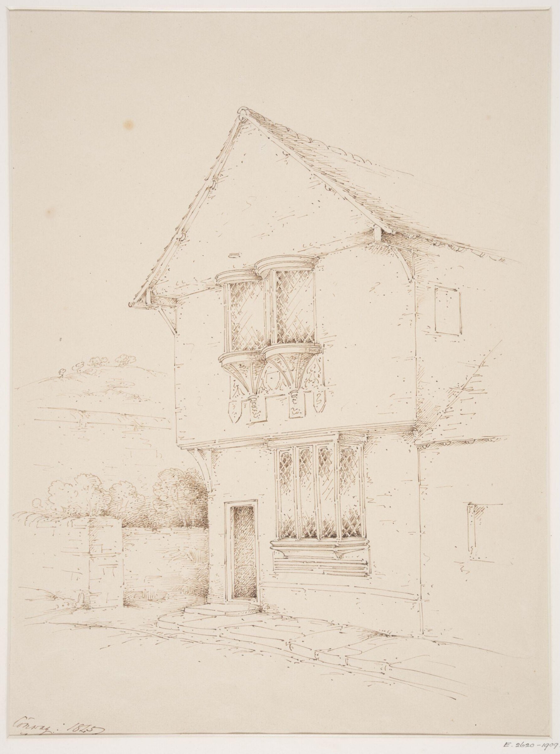 Drawing, William Delamotte, 1845