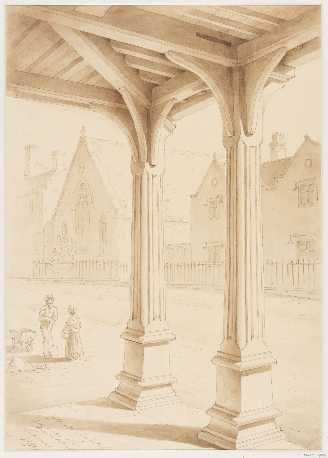 Drawing, William Delamotte, 1846