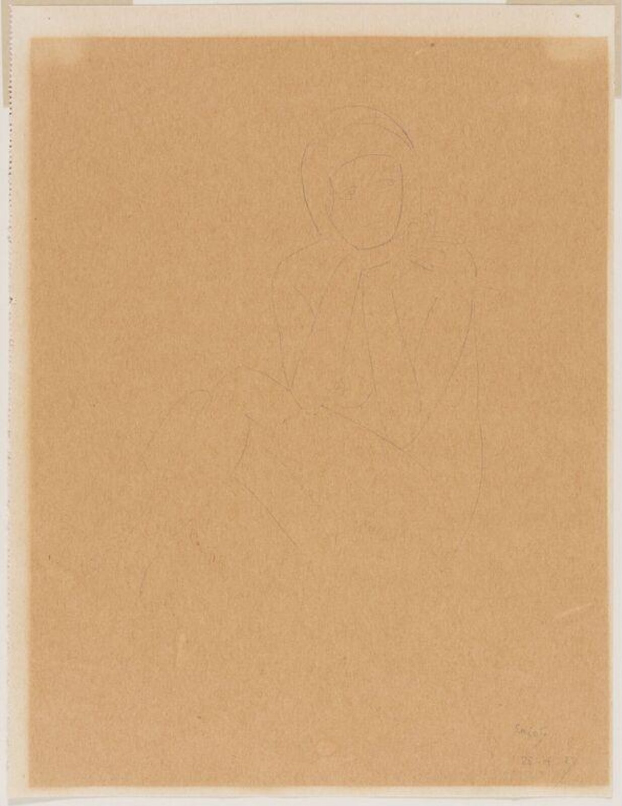 drawing, Эрик Гилл, 28 апреля 1927