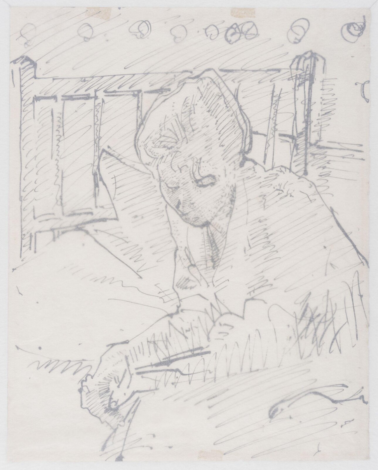Meditation, Harold Gilman, 1917