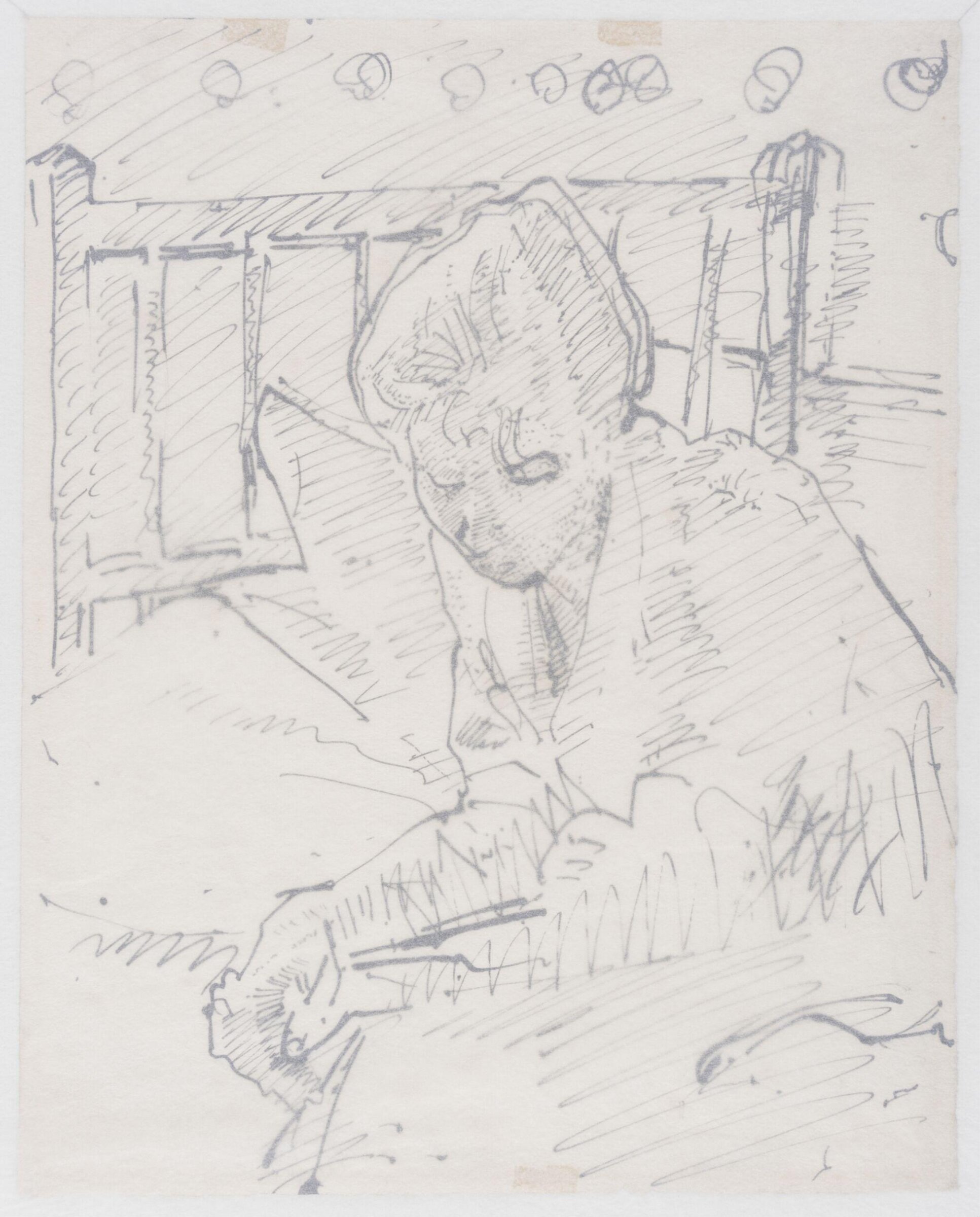 Meditation, Harold Gilman, 1917