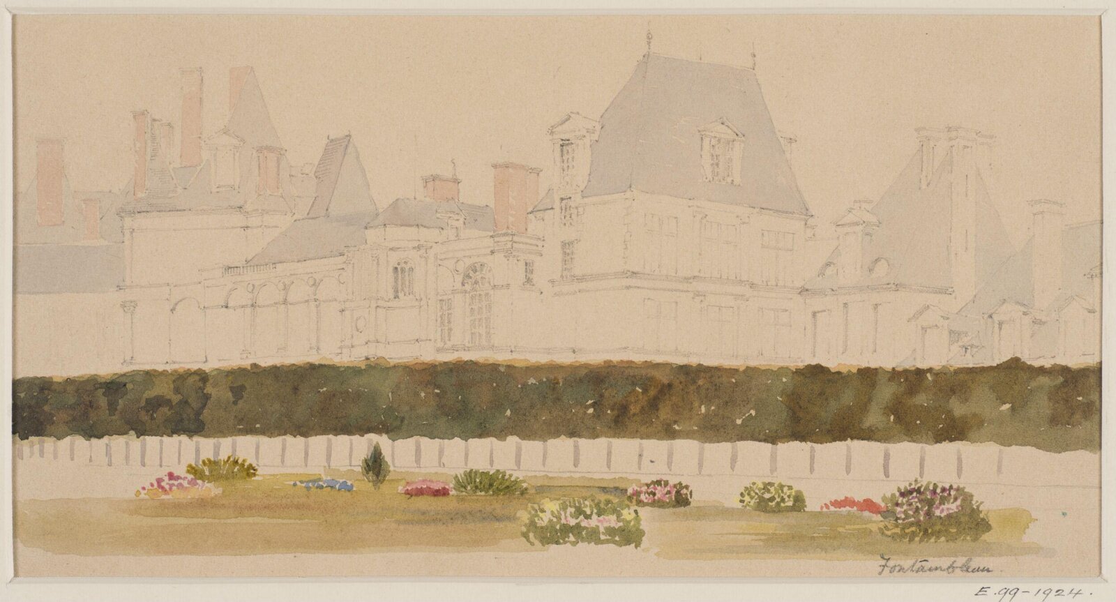 Fontainebleau, Herbert H. Goodall, 1880