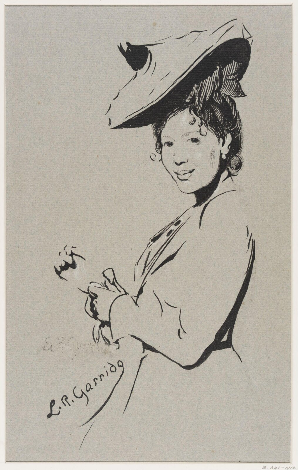 La Dame aux Gants., Garrido, 1868-1909