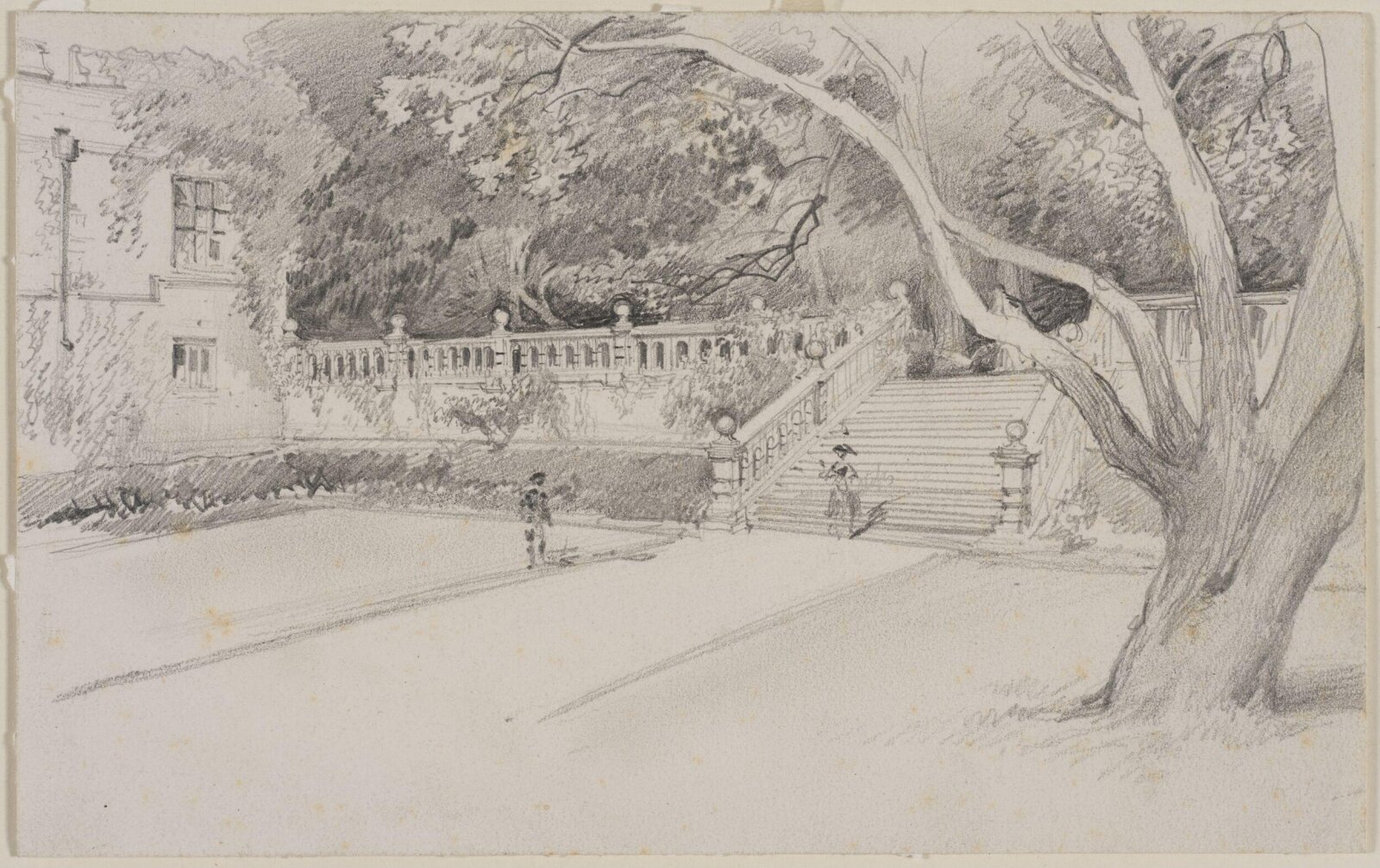 Drawing, Myles Birket Foster, 1825-1899
