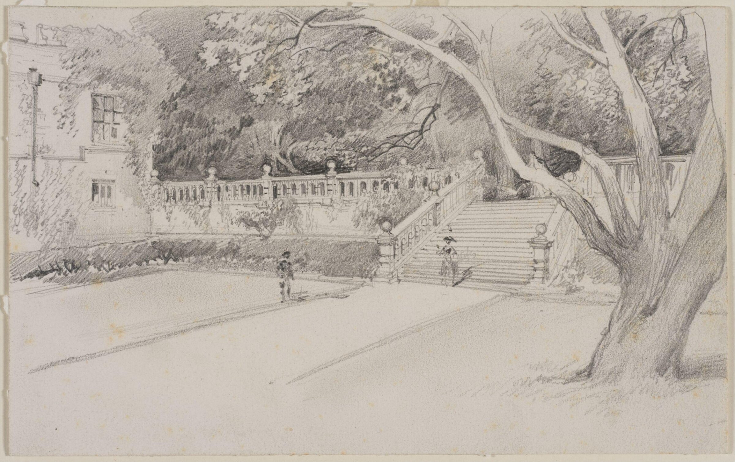 Drawing, Myles Birket Foster, 1825-1899