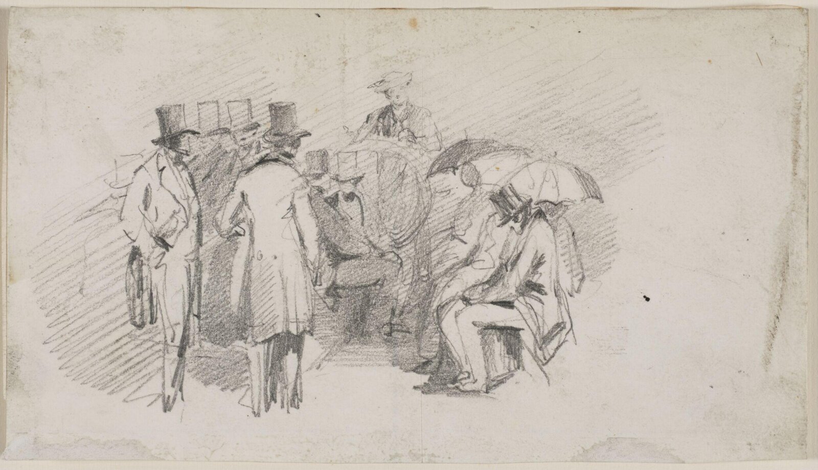 Drawing, Myles Birket Foster, 1825-1899