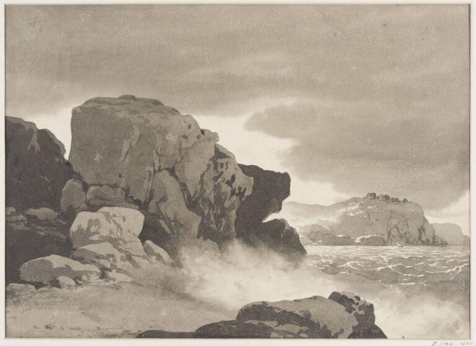 Drawing, William Glover, 19th century