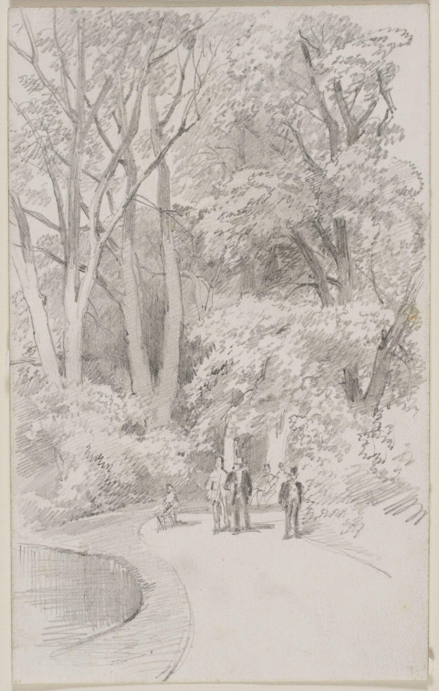 Drawing, Myles Birket Foster, 1825-1899