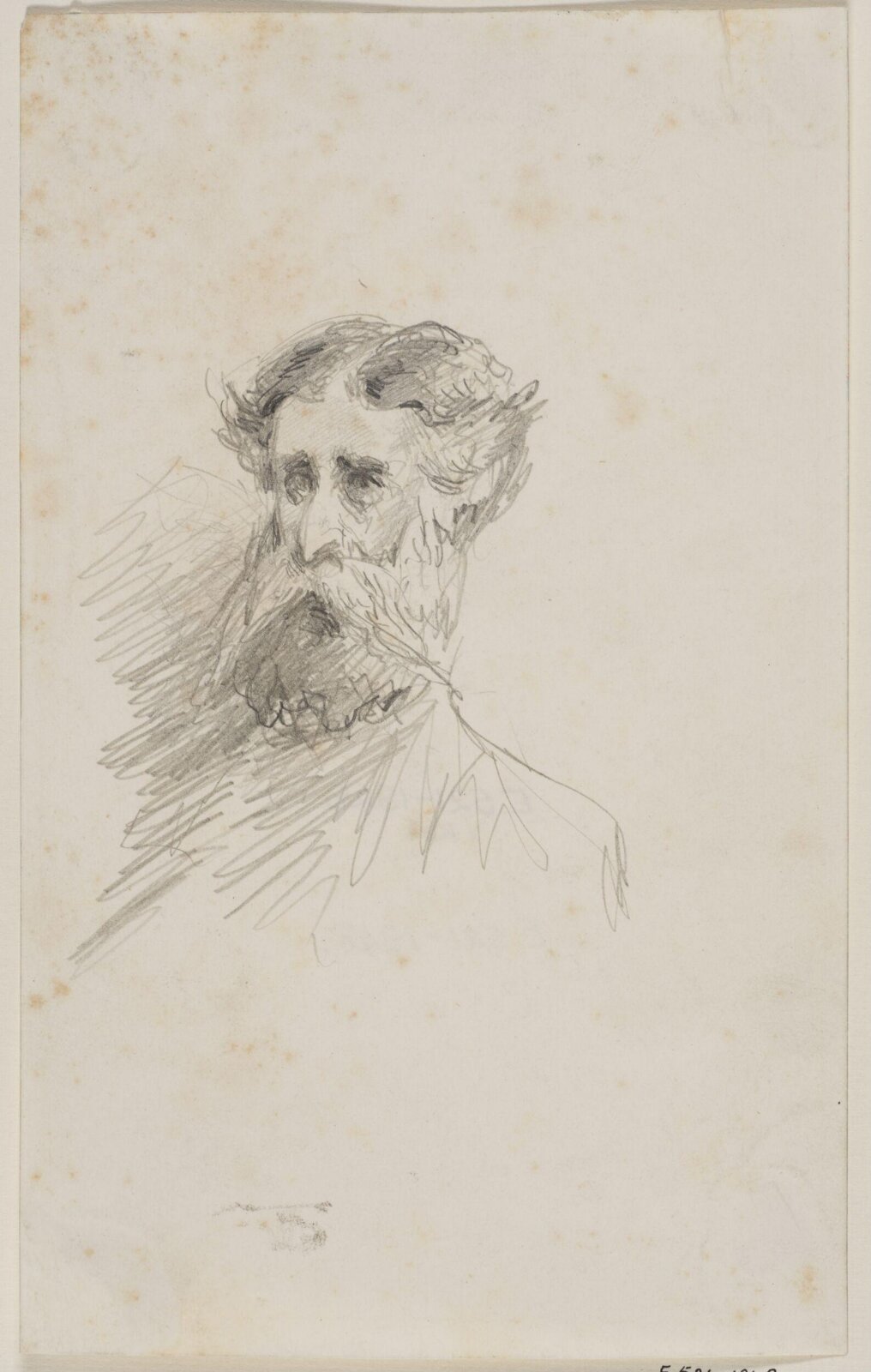 Drawing, Myles Birket Foster, 1825-1899