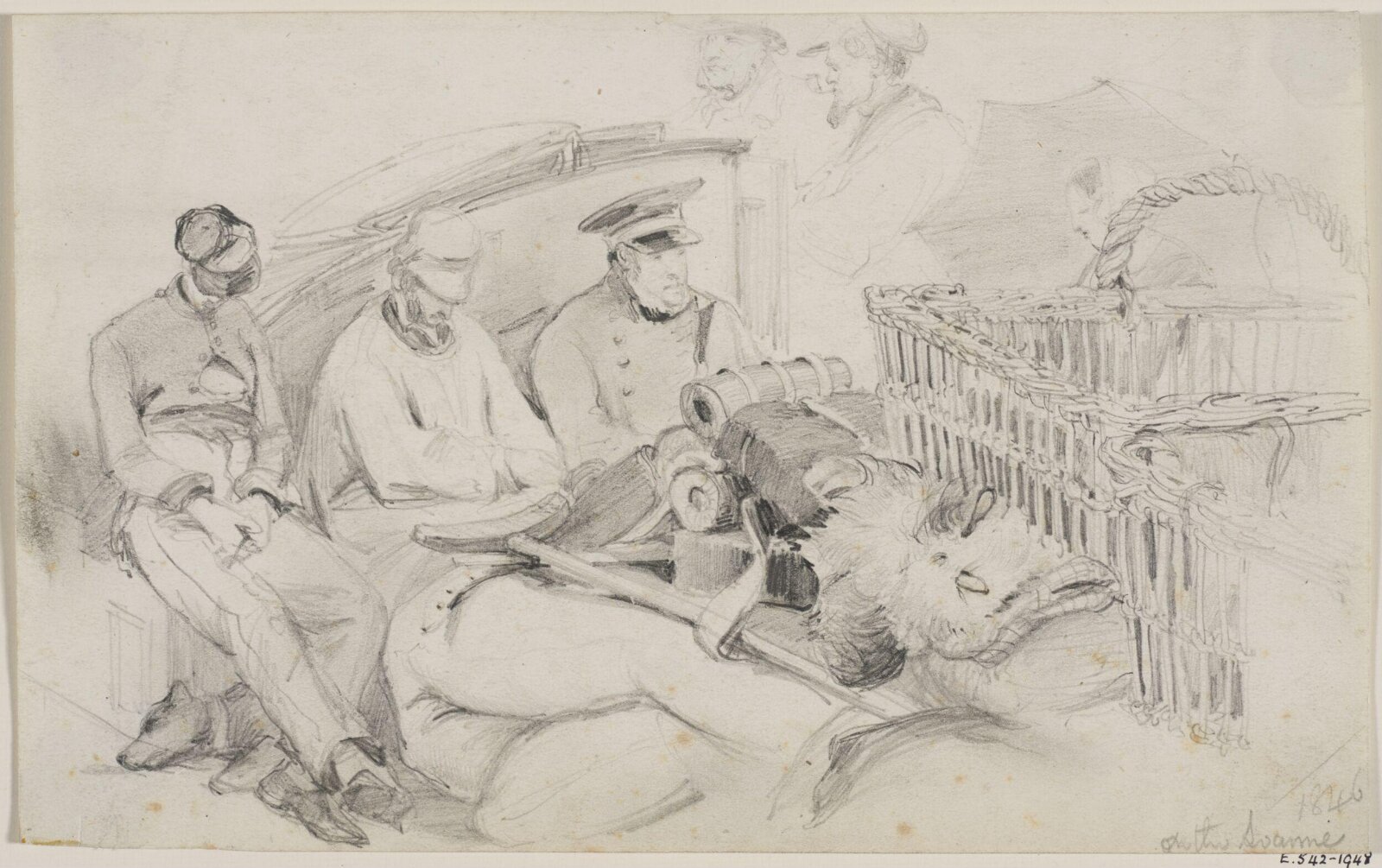 Drawing, Myles Birket Foster, 1825-1899