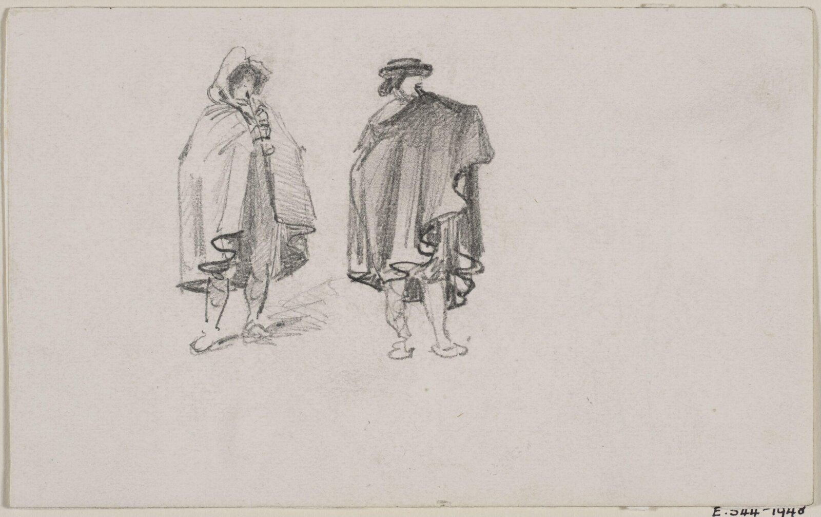 Drawing, Myles Birket Foster, 1825-1899