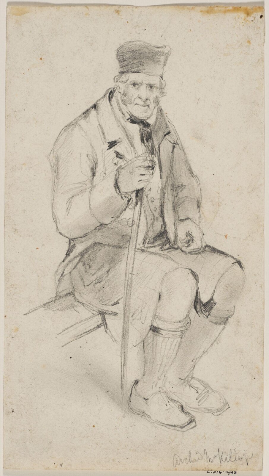 Drawing, Myles Birket Foster, 1825-1899