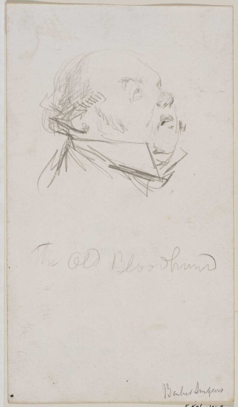 Drawing, Myles Birket Foster, 1825-1899