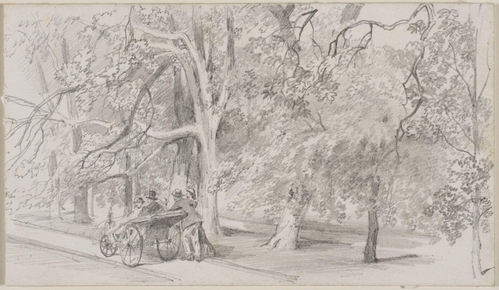 Drawing, Myles Birket Foster, 1825-1899