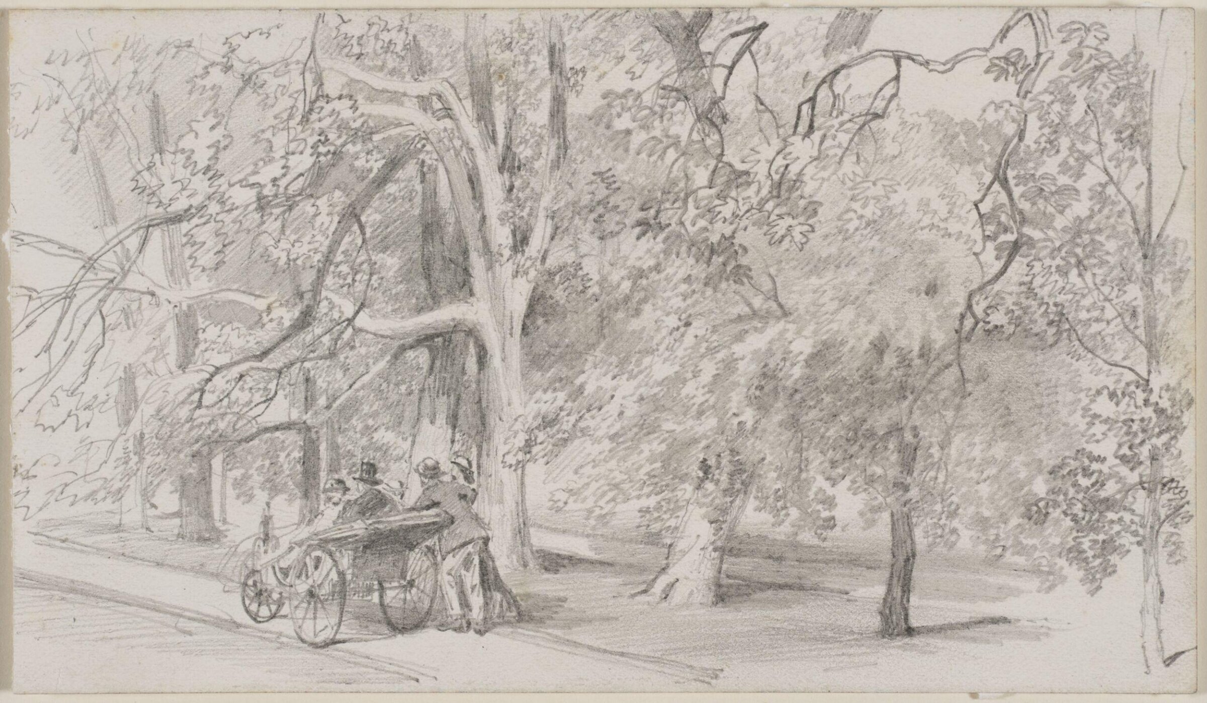 Drawing, Myles Birket Foster, 1825-1899